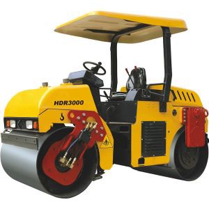 ダブルドラム振動小型ロードローラー